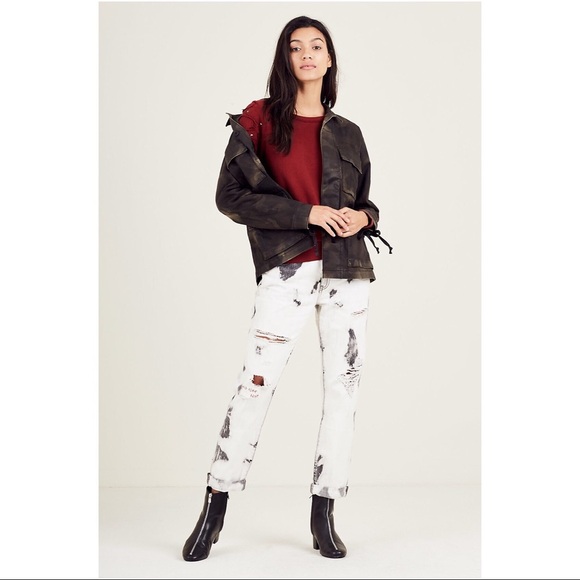 BRAND NEW MILITARY JACKET LACE UP SZ S DARK GREEN - Picture 3 of 6